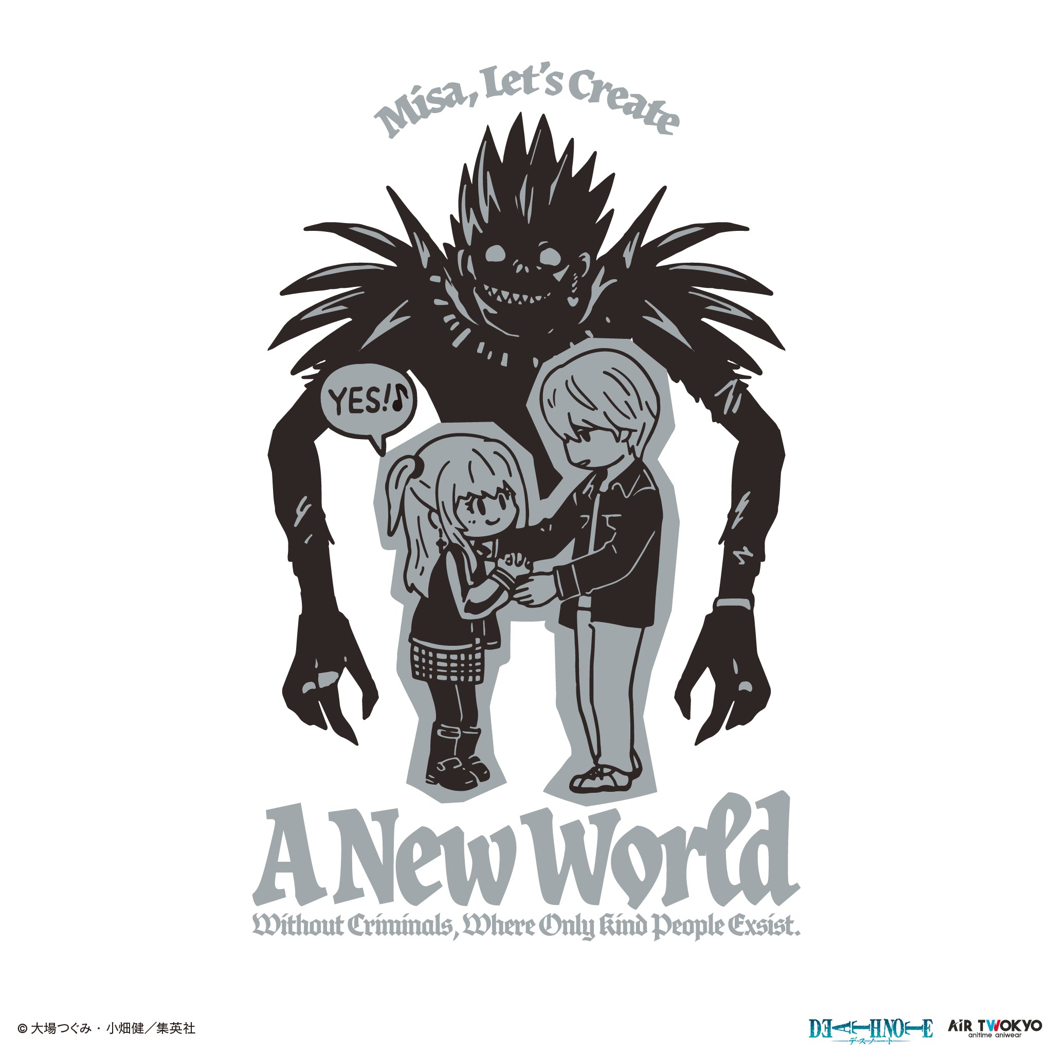 DEATH NOTE』 第1弾 シーンイラストロングスリーブTシャツ 3（夜神月