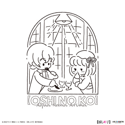 TVアニメ『【推しの子】』第２弾 モノトーンシーンイラストパーカー 4（有馬かな＆アクア）