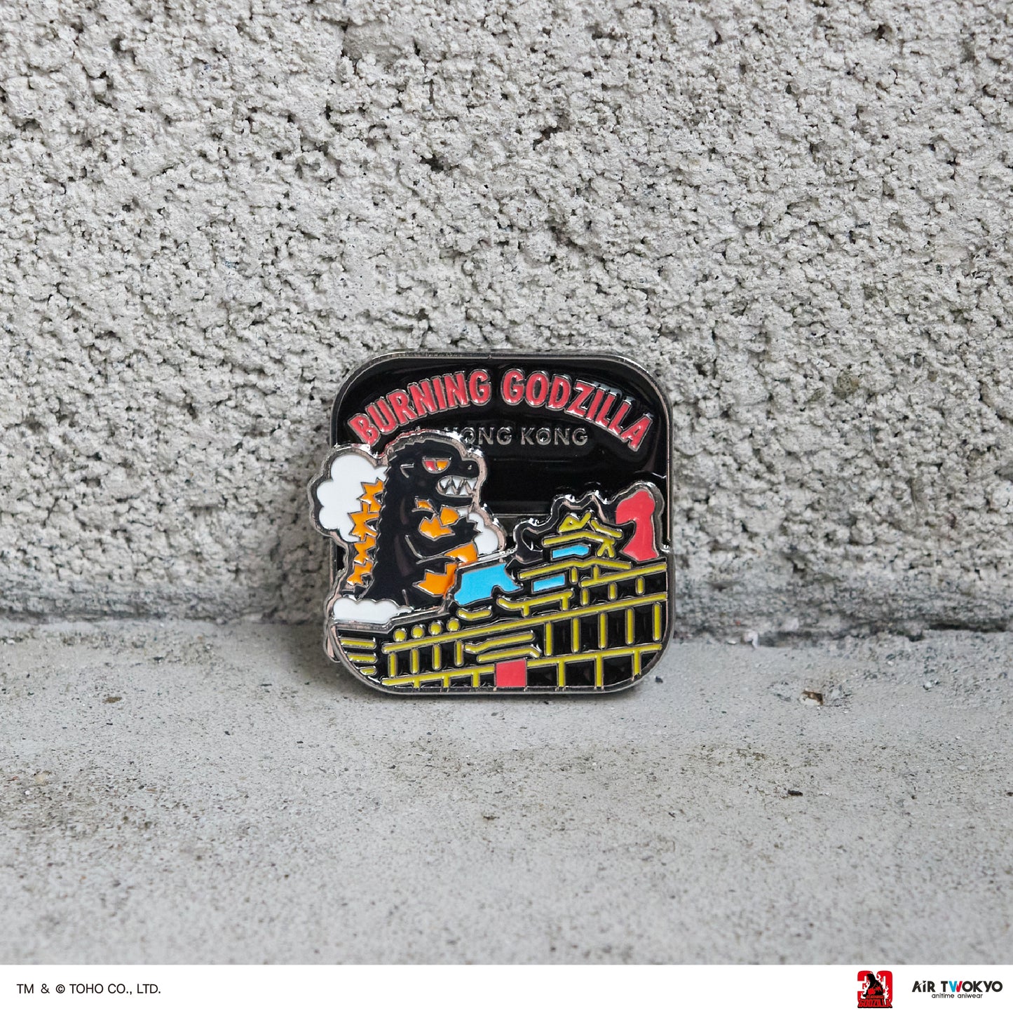 『ゴジラVSデストロイア』30周年 ギミックピンバッジ
