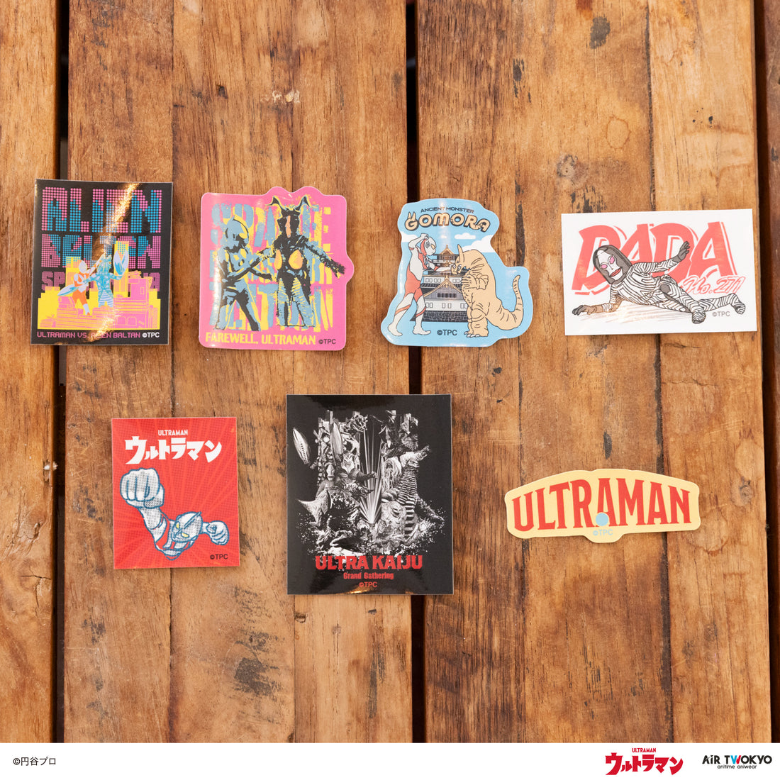 「ウルトラマンシリーズ」 第1弾 アメコミイラストステッカーセット
