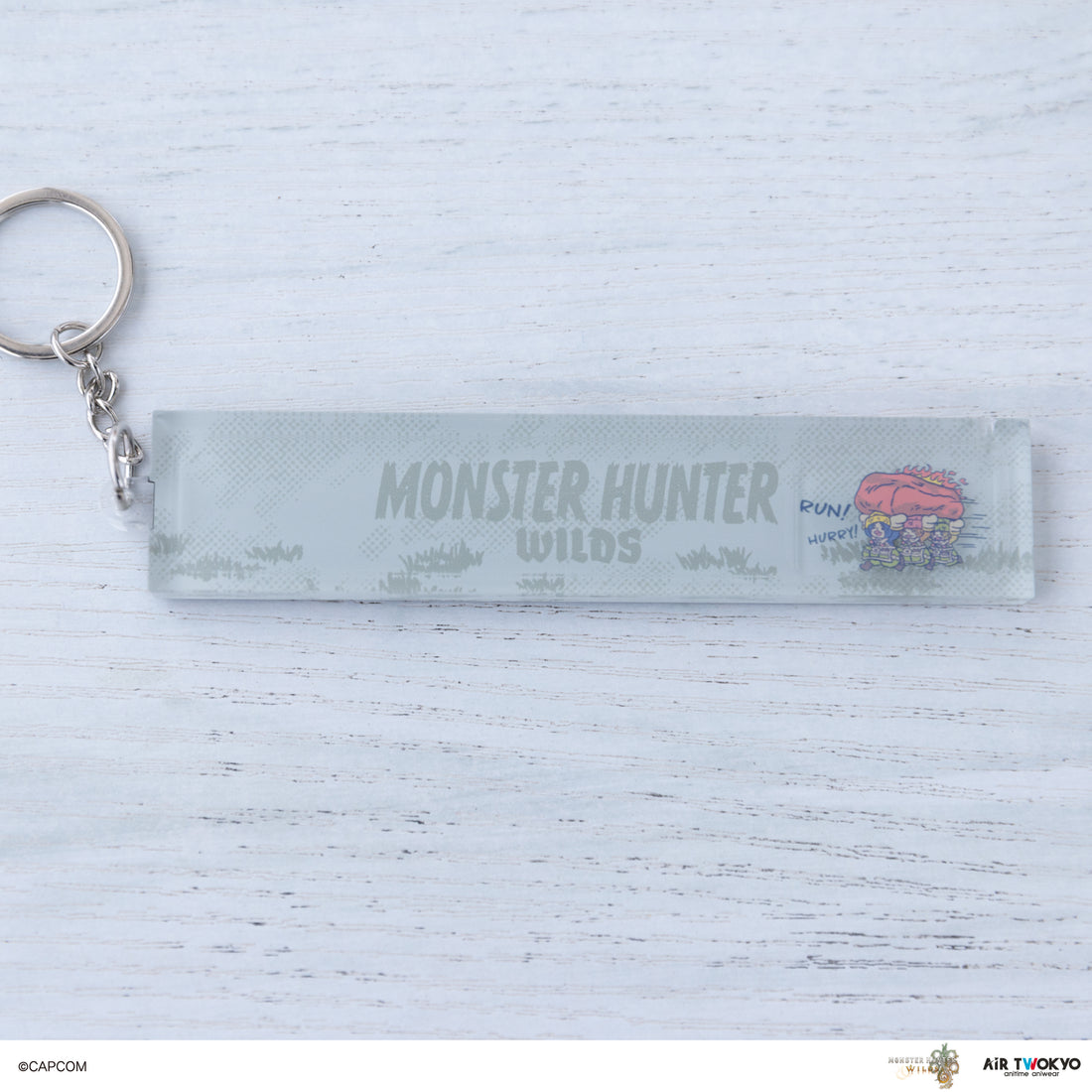 『モンスターハンターワイルズ』リキッドキーホルダー（RUN!）