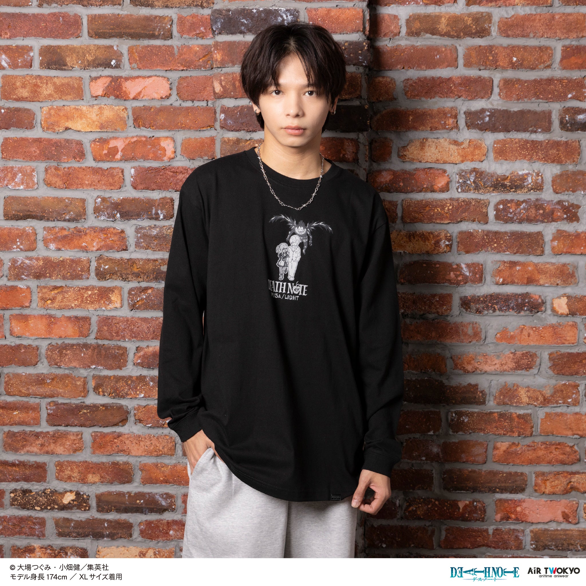 DEATH NOTE』 第1弾 シーンイラストロングスリーブTシャツ 3（夜神月