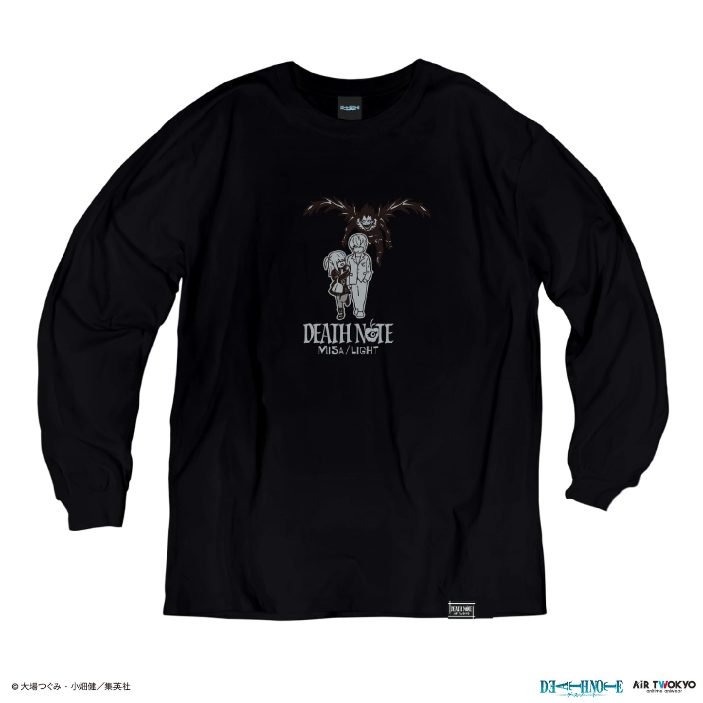 『DEATH NOTE』 第１弾 シーンイラストロングスリーブTシャツ 3（夜神月＆弥海砂＆リューク）