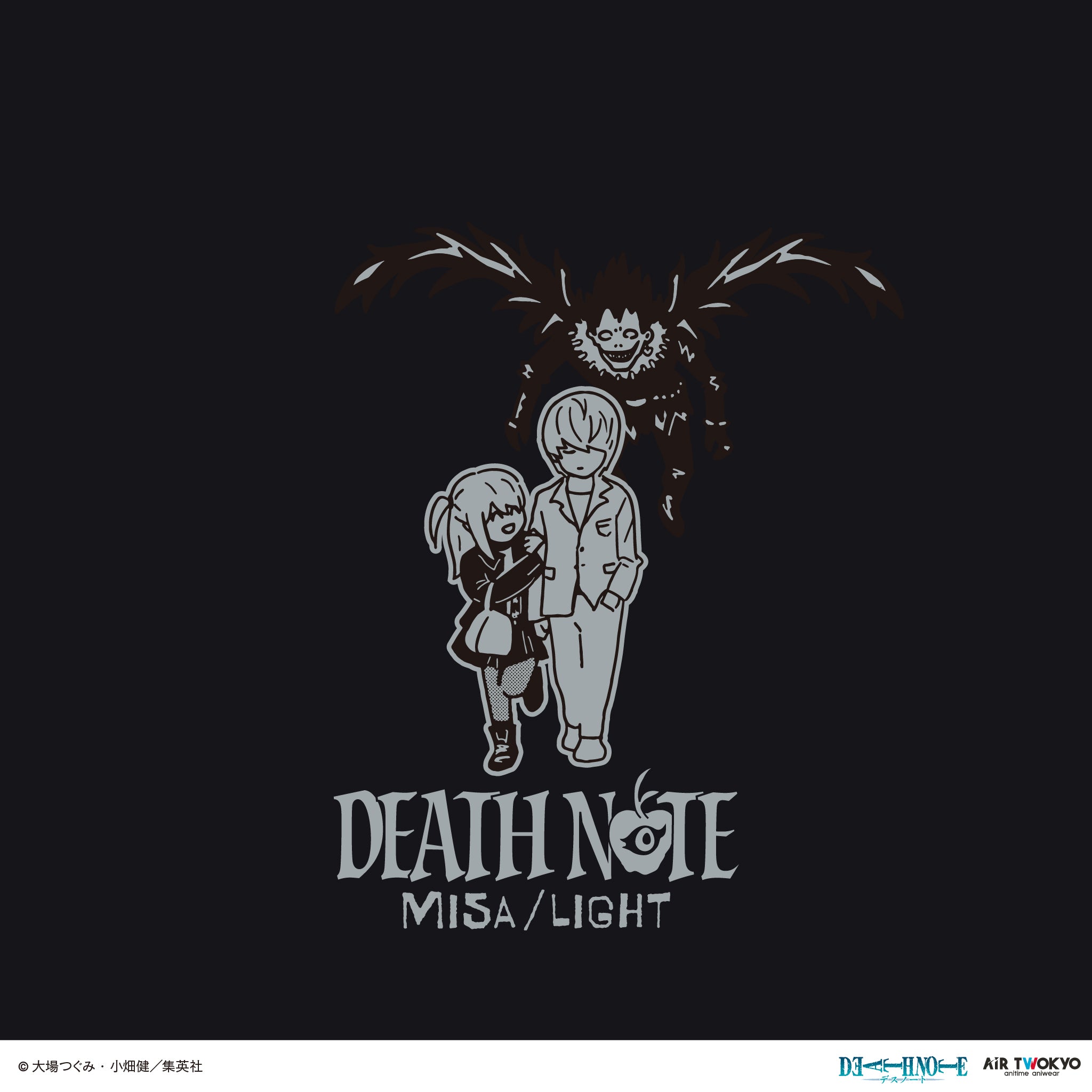 DEATH NOTE』 第1弾 シーンイラストロングスリーブTシャツ 3（夜神月