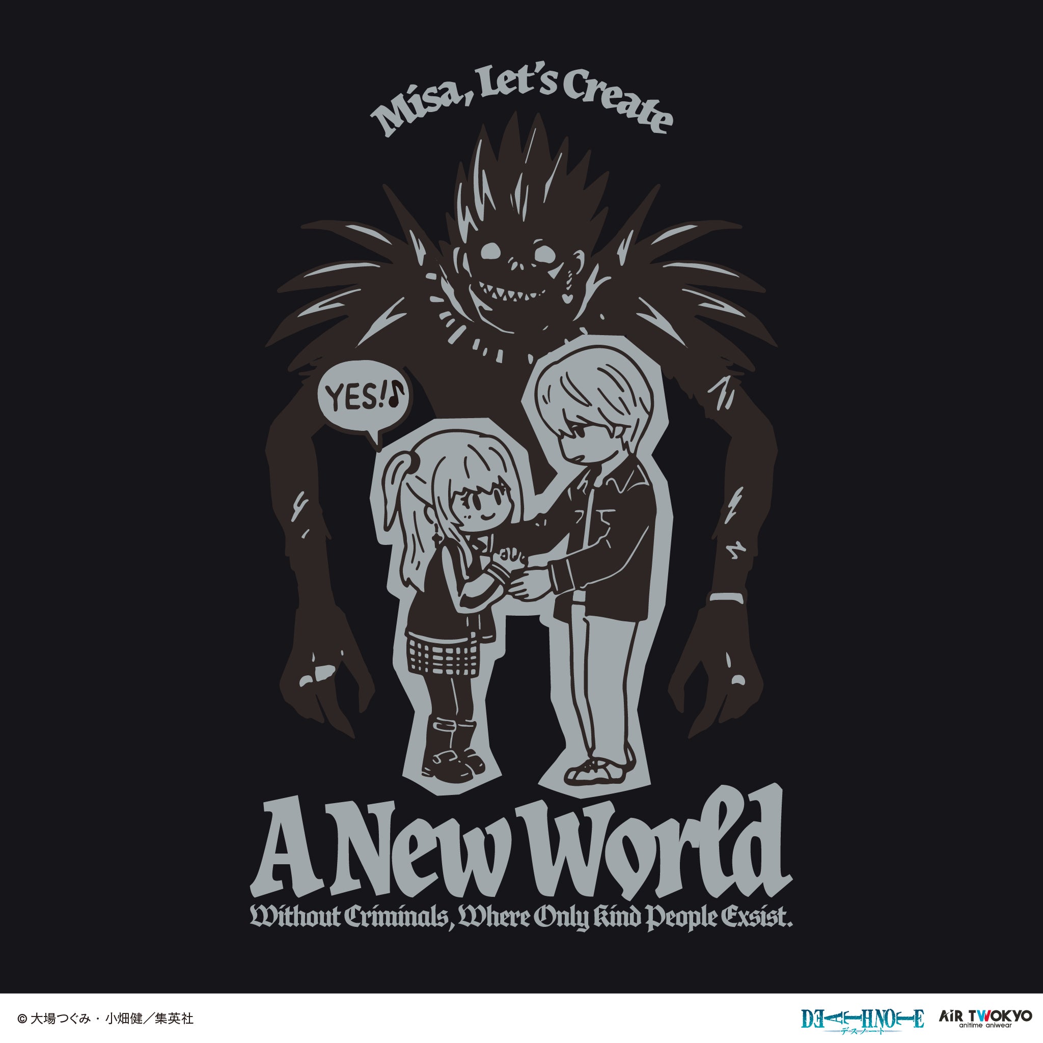 DEATH NOTE』 第1弾 シーンイラストロングスリーブTシャツ 3（夜神月