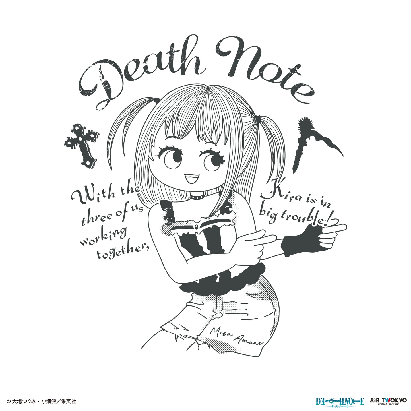 『DEATH NOTE』 第１弾 シーンイラストパーカー 1（弥海砂）