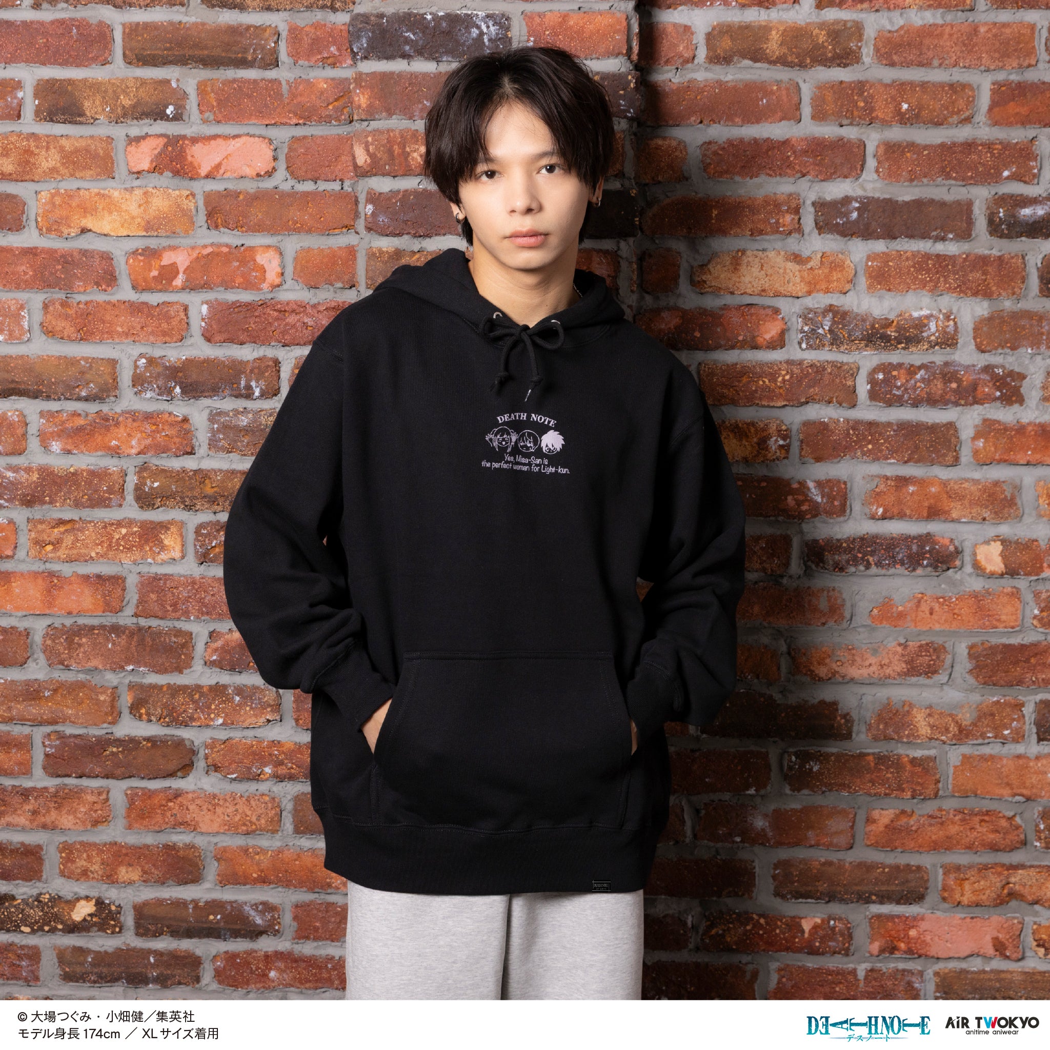 DEATH NOTE』 第1弾 シーンイラストパーカー 1（弥海砂） – AIR TWOKYO