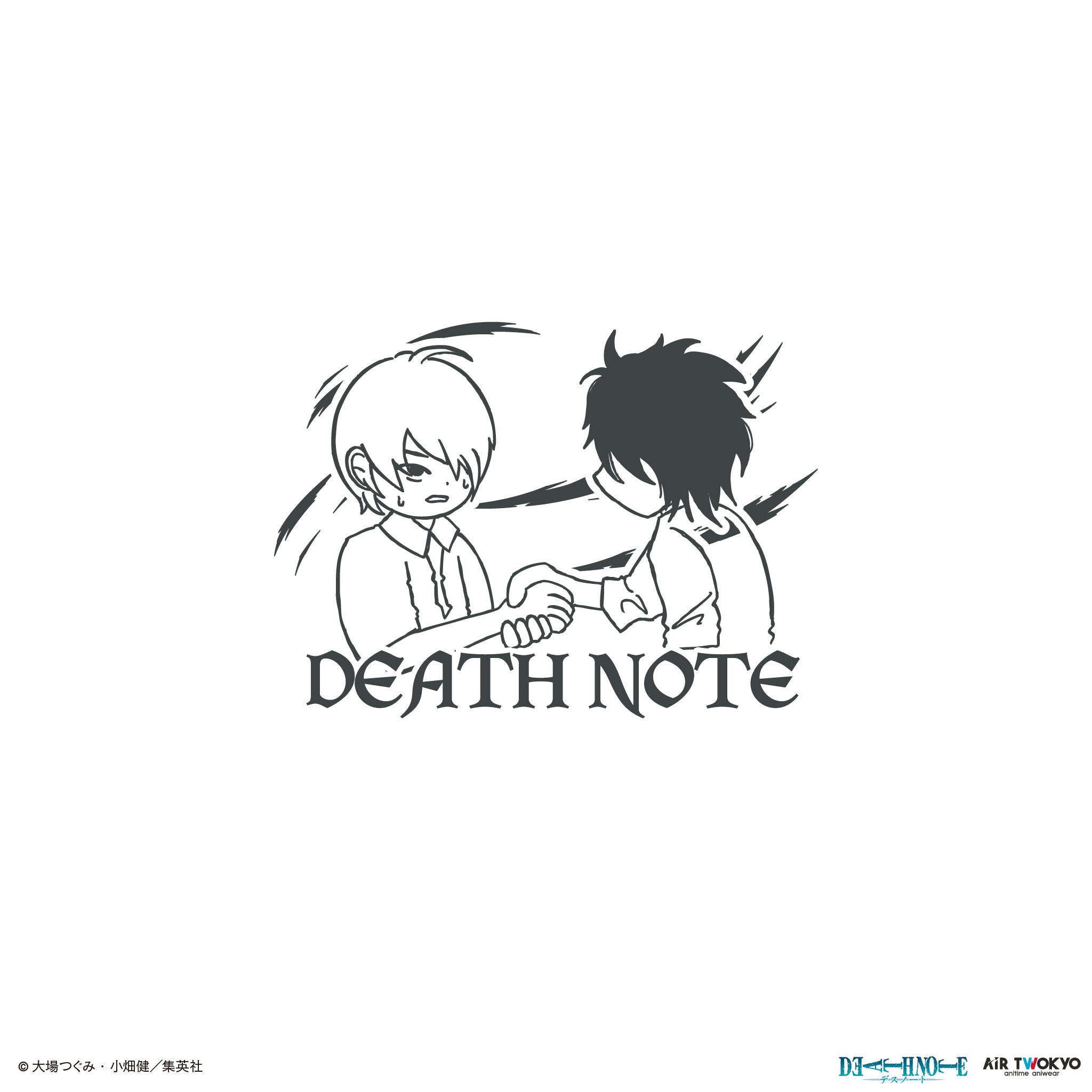 DEATH NOTE』 第1弾 シーンイラストパーカー 3（夜神月＆L） – AIR TWOKYO