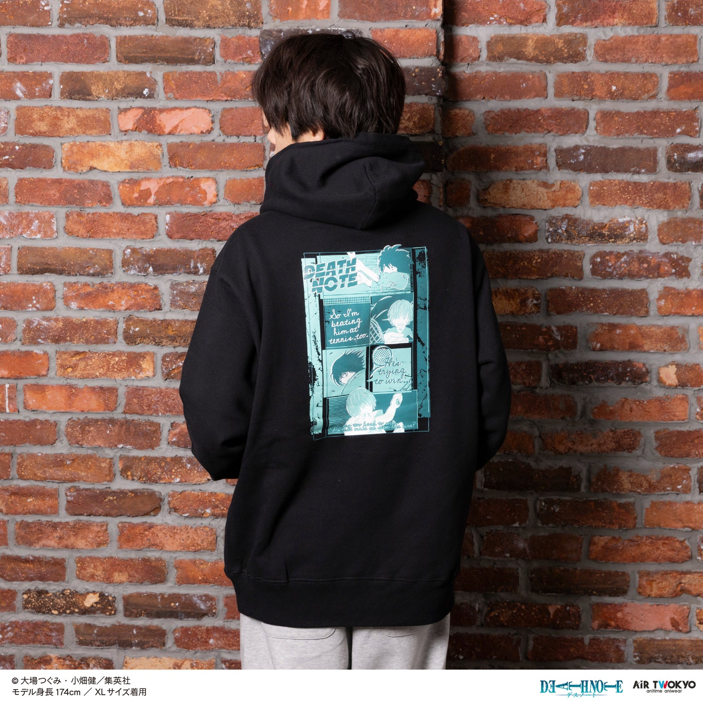 『DEATH NOTE』 第１弾 シーンイラストパーカー 3（夜神月＆L）