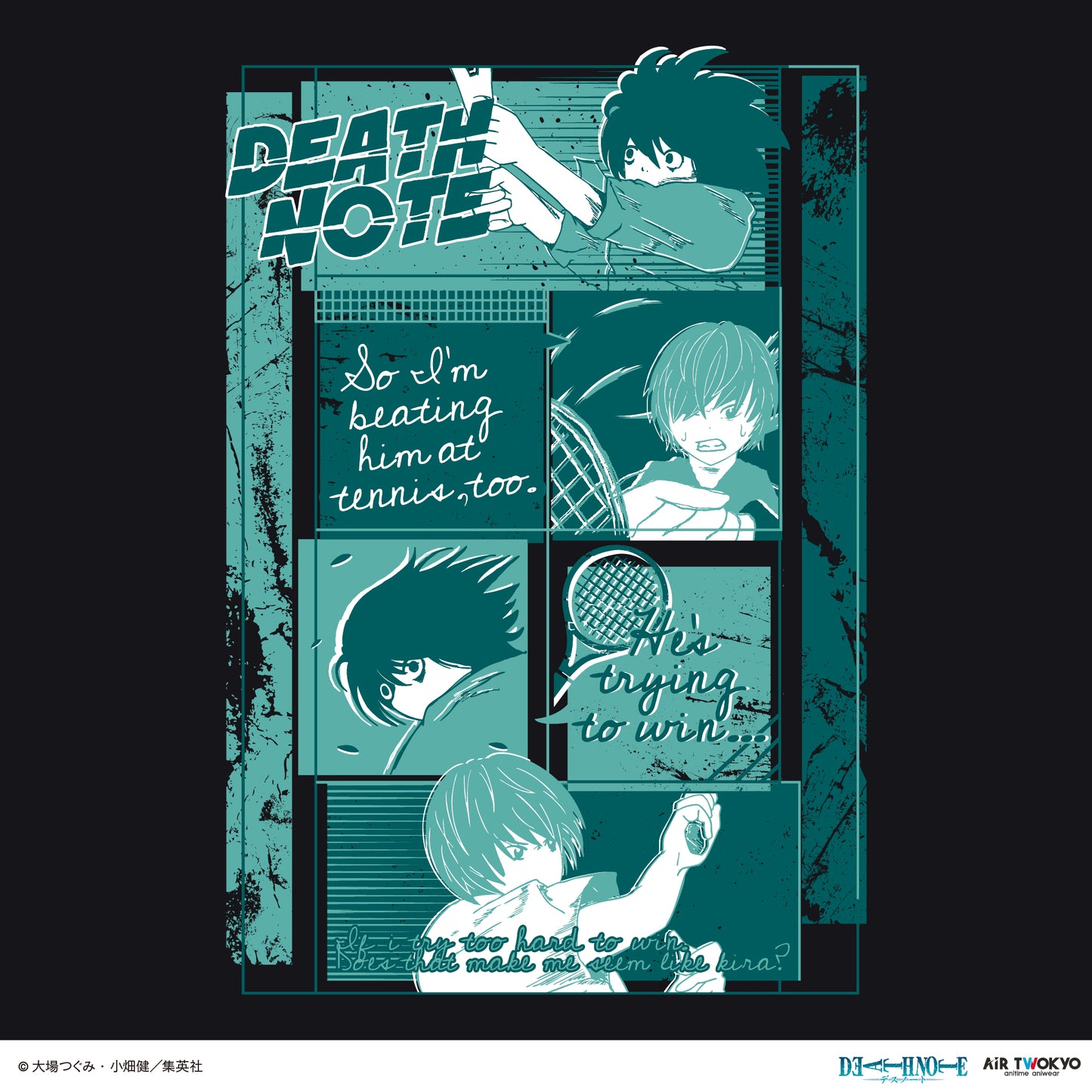 『DEATH NOTE』 第１弾 シーンイラストパーカー 3（夜神月＆L）