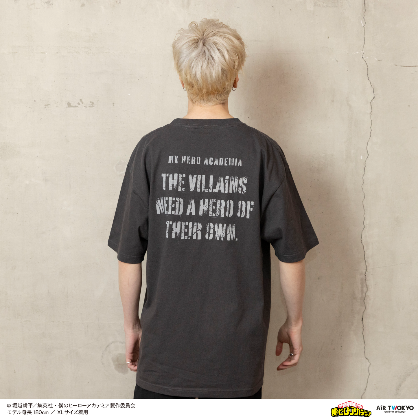 アニメ『僕のヒーローアカデミア』 第1弾 第二次決戦編 シーンイラストTシャツ 6（死柄木弔）