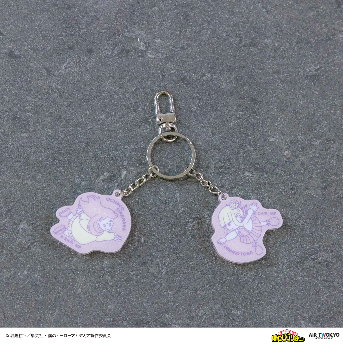 アニメ『僕のヒーローアカデミア』 第1弾 第二次決戦編 マグネットキーホルダー（麗日お茶子＆トガヒミコ）