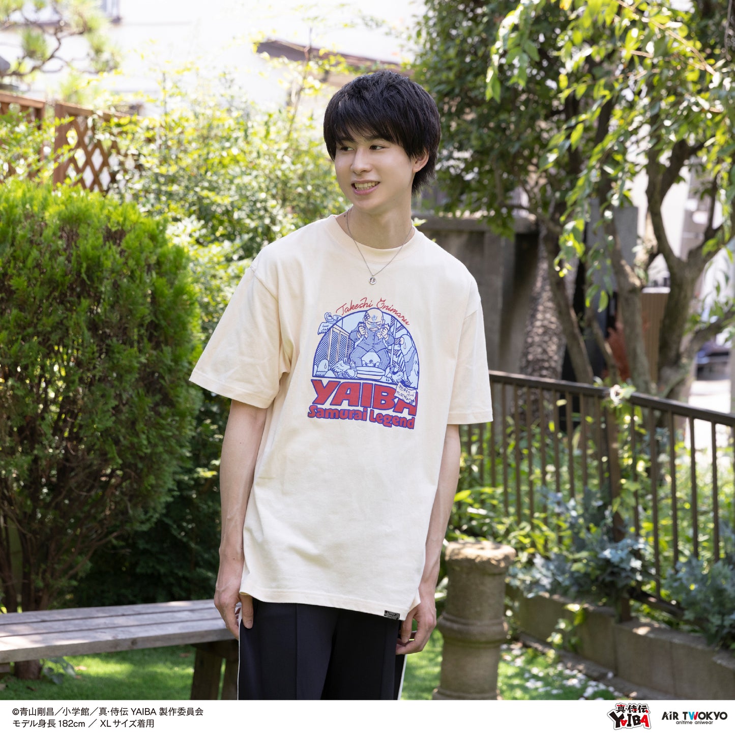 TVアニメ『真·侍伝YAIBA』 第1弾 シーンイラストTシャツ 2（鬼丸猛）