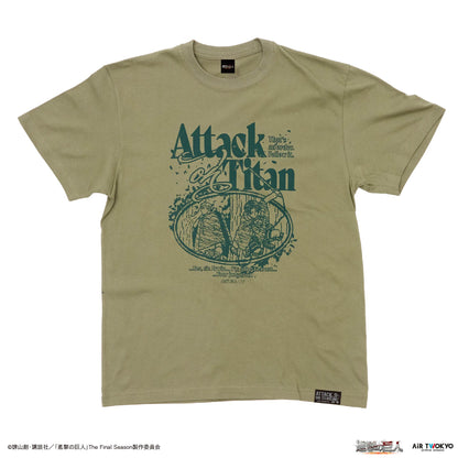 TVアニメ『進撃の巨人』 第11弾 シーンイラストTシャツ 2（エルヴィン＆リヴァイ）