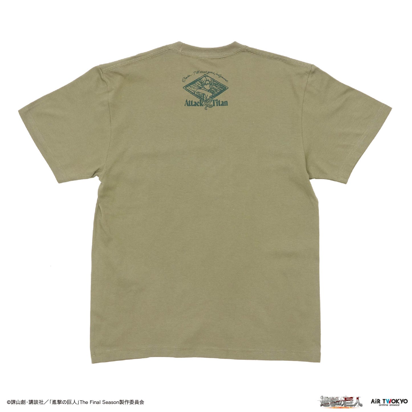 TVアニメ『進撃の巨人』 第11弾 シーンイラストTシャツ 2（エルヴィン＆リヴァイ）