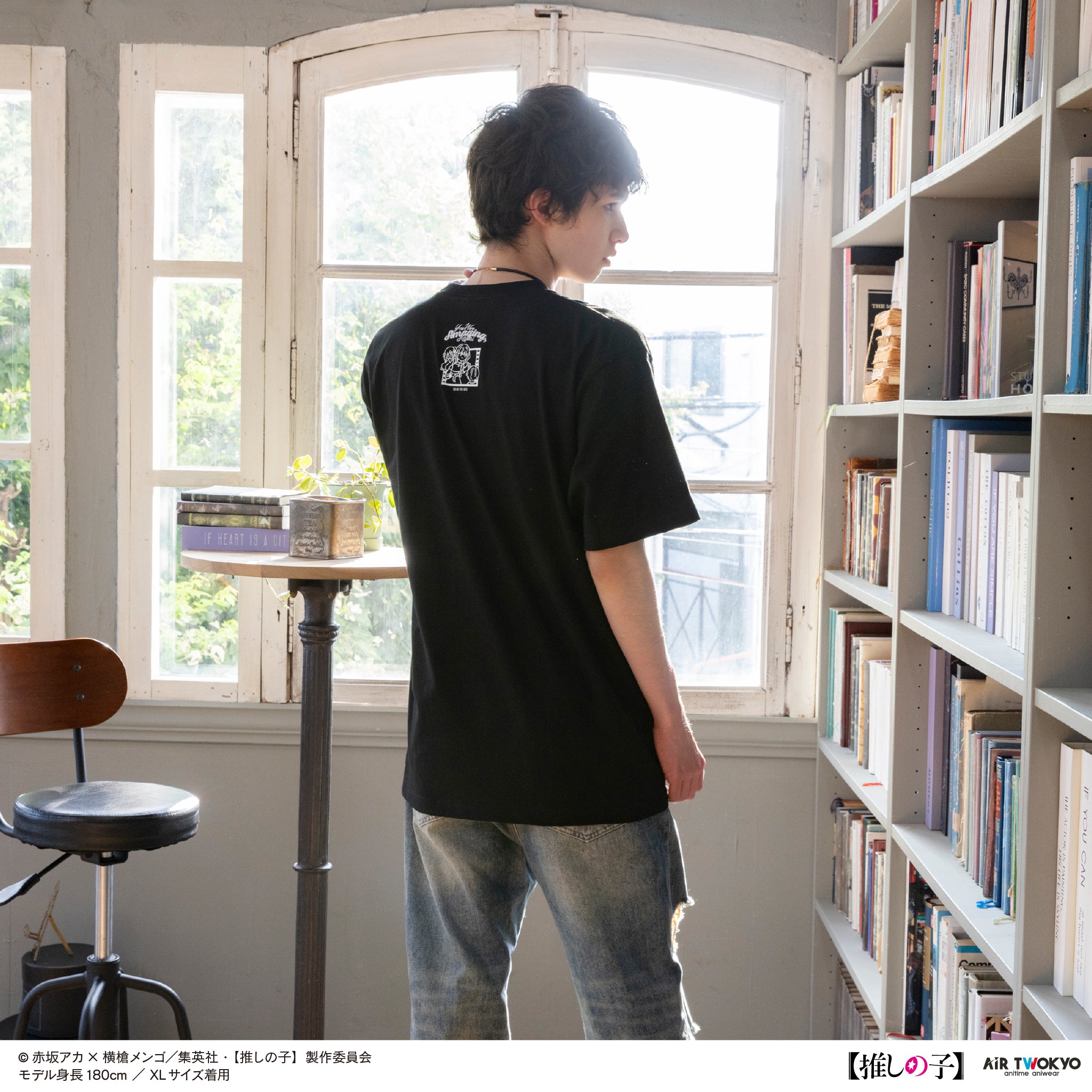 TVアニメ『【推しの子】』第２弾 モノトーンシーンイラストTシャツ 1（アイ）