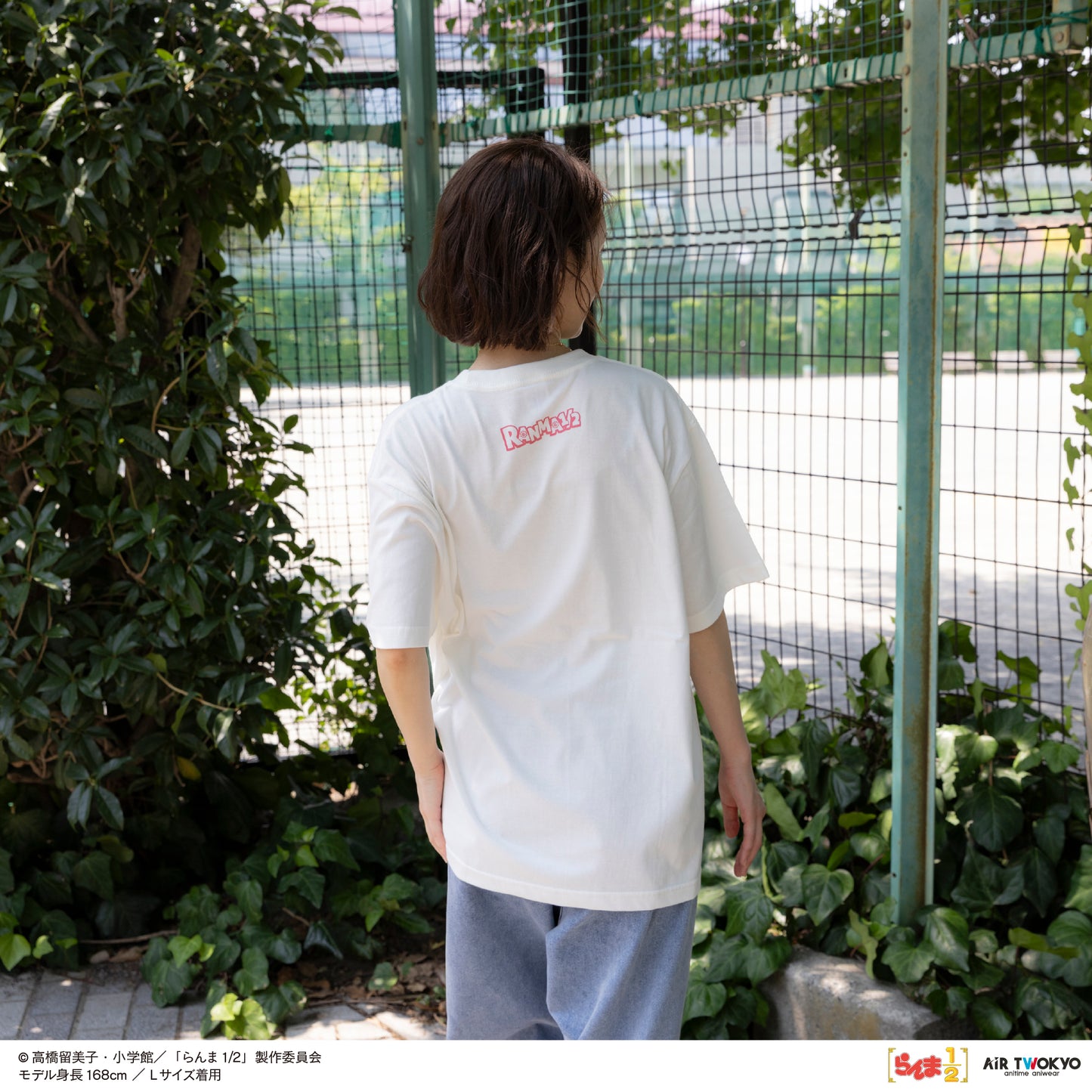 TVアニメ「らんま1/2」第2弾 ポップイラストTシャツ 2（早乙女乱馬 & シャンプー）