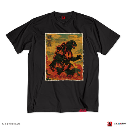 『ゴジラVSデストロイア』30周年 シーンイラストTシャツ 1（呉爾羅）