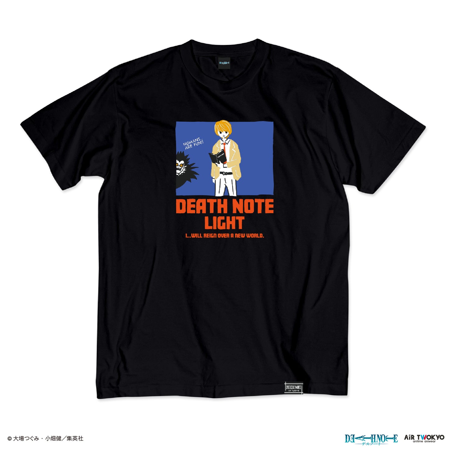 『DEATH NOTE』 第１弾 シーンイラストTシャツ 1（夜神月）