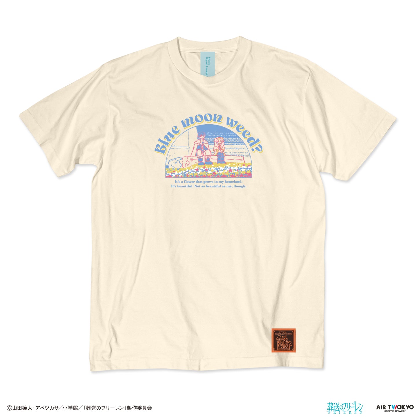 "Frieren: Beyond Journey’s End" Scene Illustration T-shirt 2(Blue moon weed)