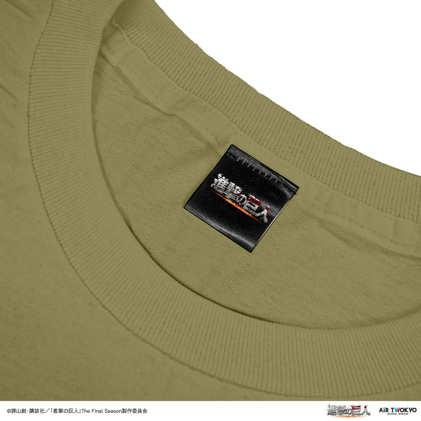 TVアニメ『進撃の巨人』 第11弾 シーンイラストTシャツ 2（エルヴィン＆リヴァイ）