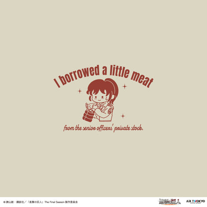 TVアニメ『進撃の巨人』 シーンイラストTシャツ 2（蒸かした芋です!）