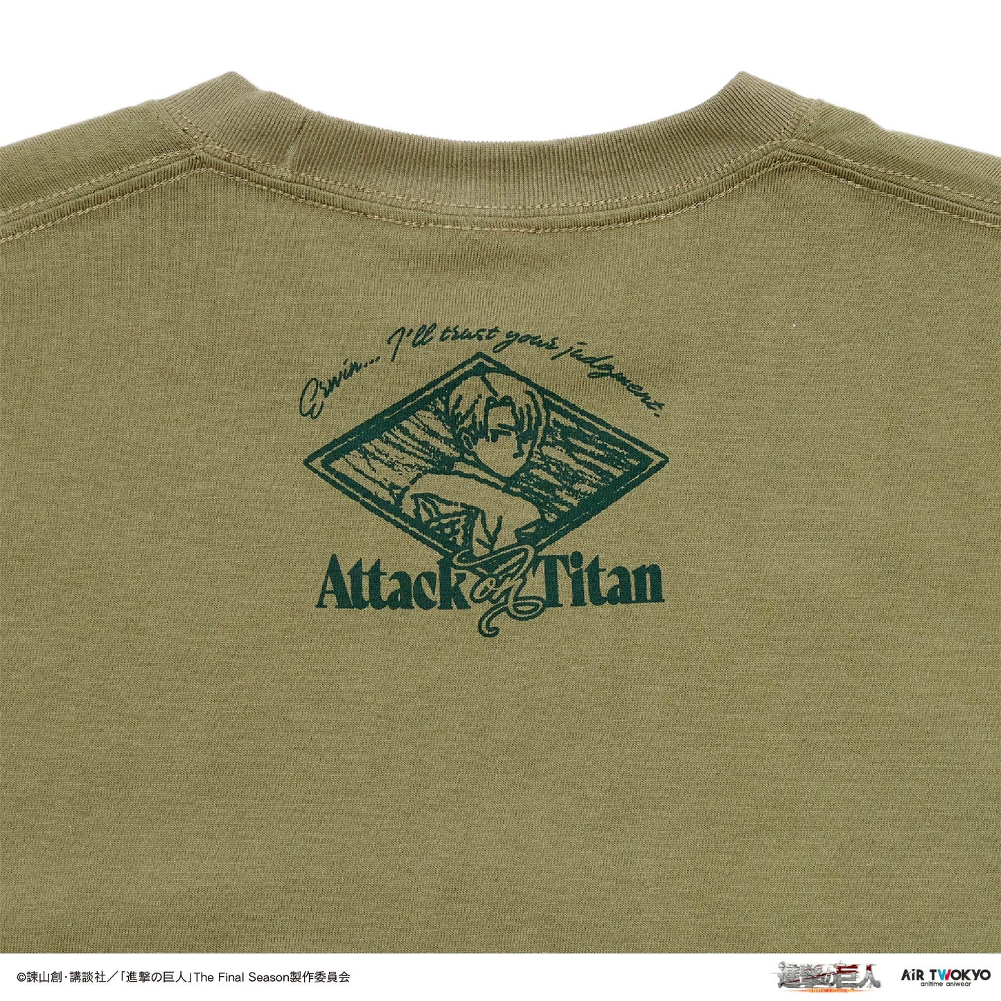 TVアニメ『進撃の巨人』 第11弾 シーンイラストTシャツ 2（エルヴィン＆リヴァイ）