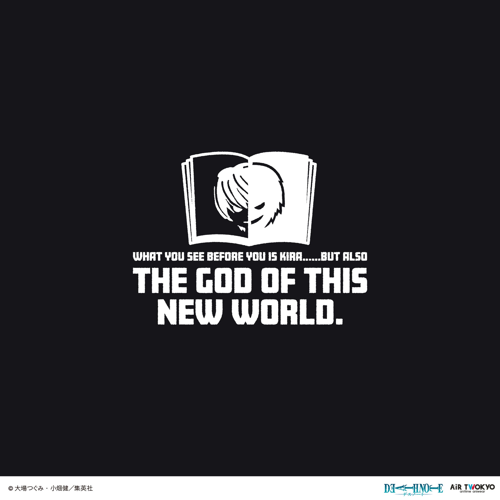 『DEATH NOTE』 第１弾 シーンイラストTシャツ 1（夜神月）