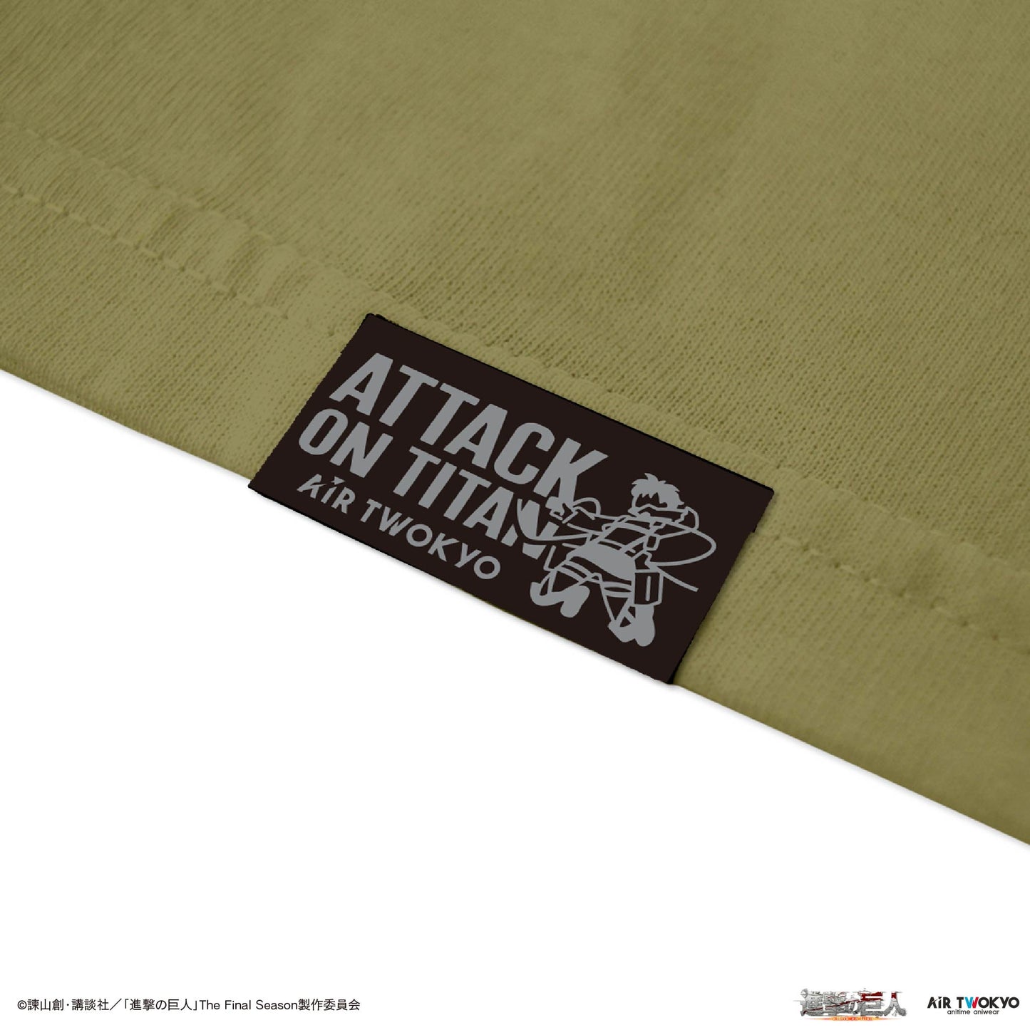 TVアニメ『進撃の巨人』 第11弾 シーンイラストTシャツ 2（エルヴィン＆リヴァイ）