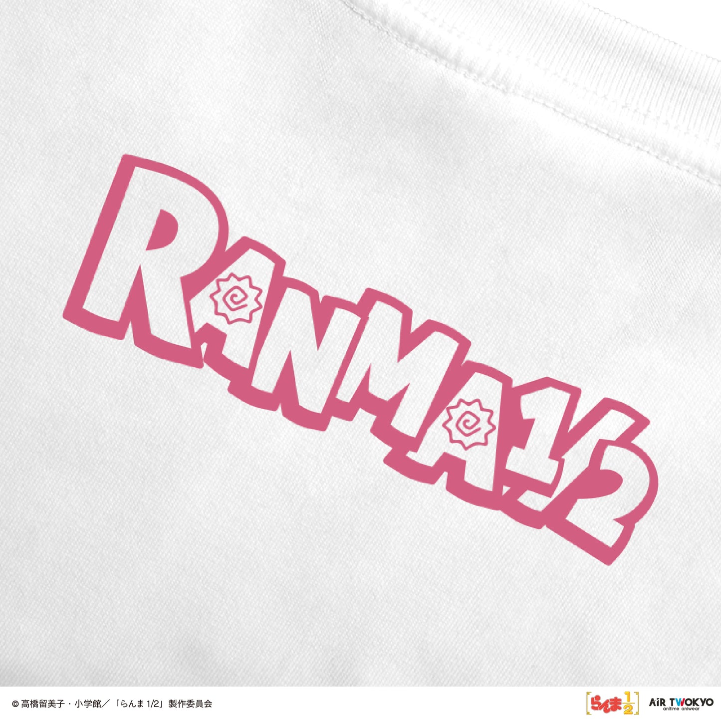 TVアニメ「らんま1/2」第2弾 ポップイラストTシャツ 2（早乙女乱馬 & シャンプー）