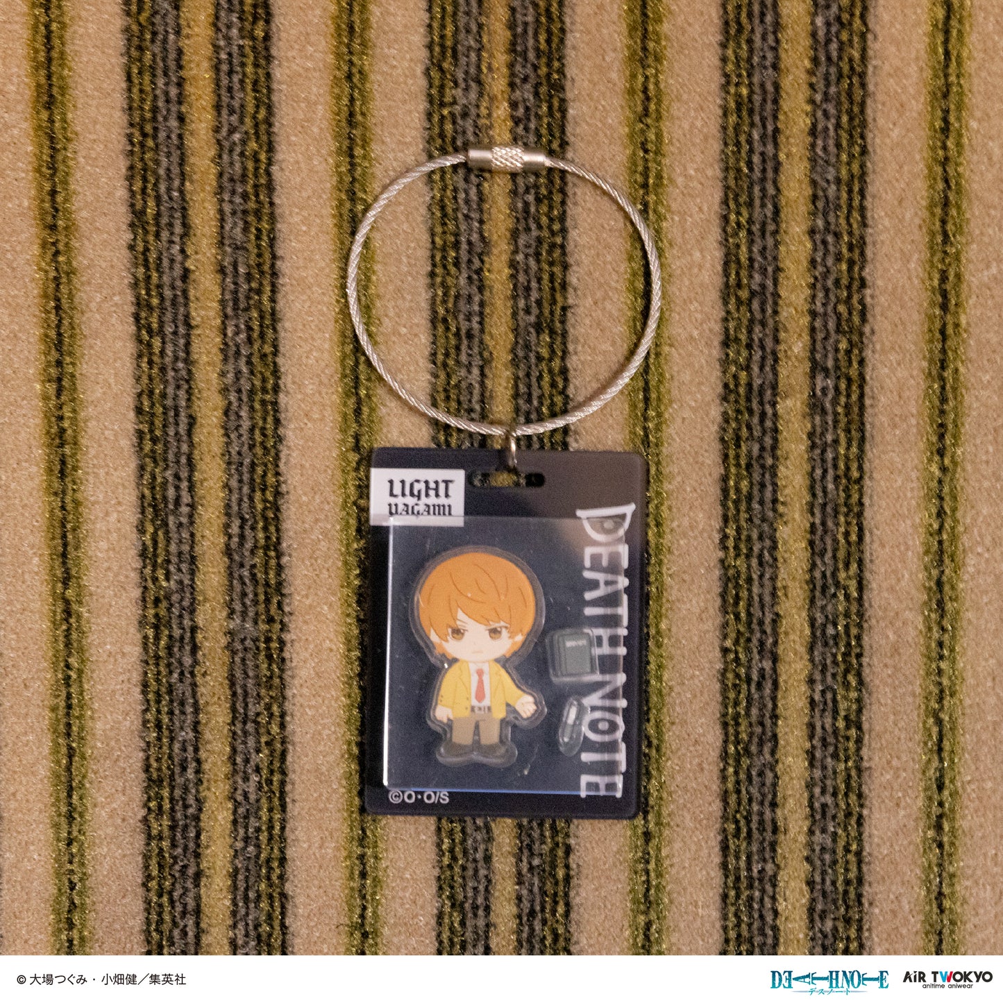 『DEATH NOTE』 第１弾 トレーディングパッケージデザインキーホルダー