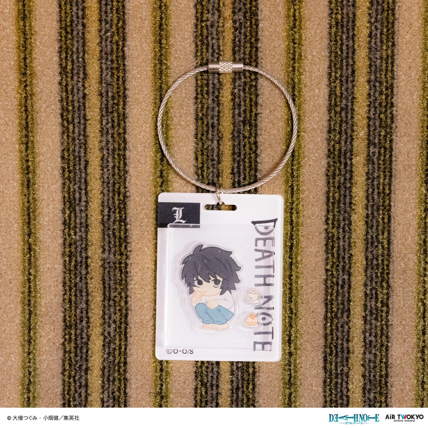 『DEATH NOTE』 第１弾 トレーディングパッケージデザインキーホルダー