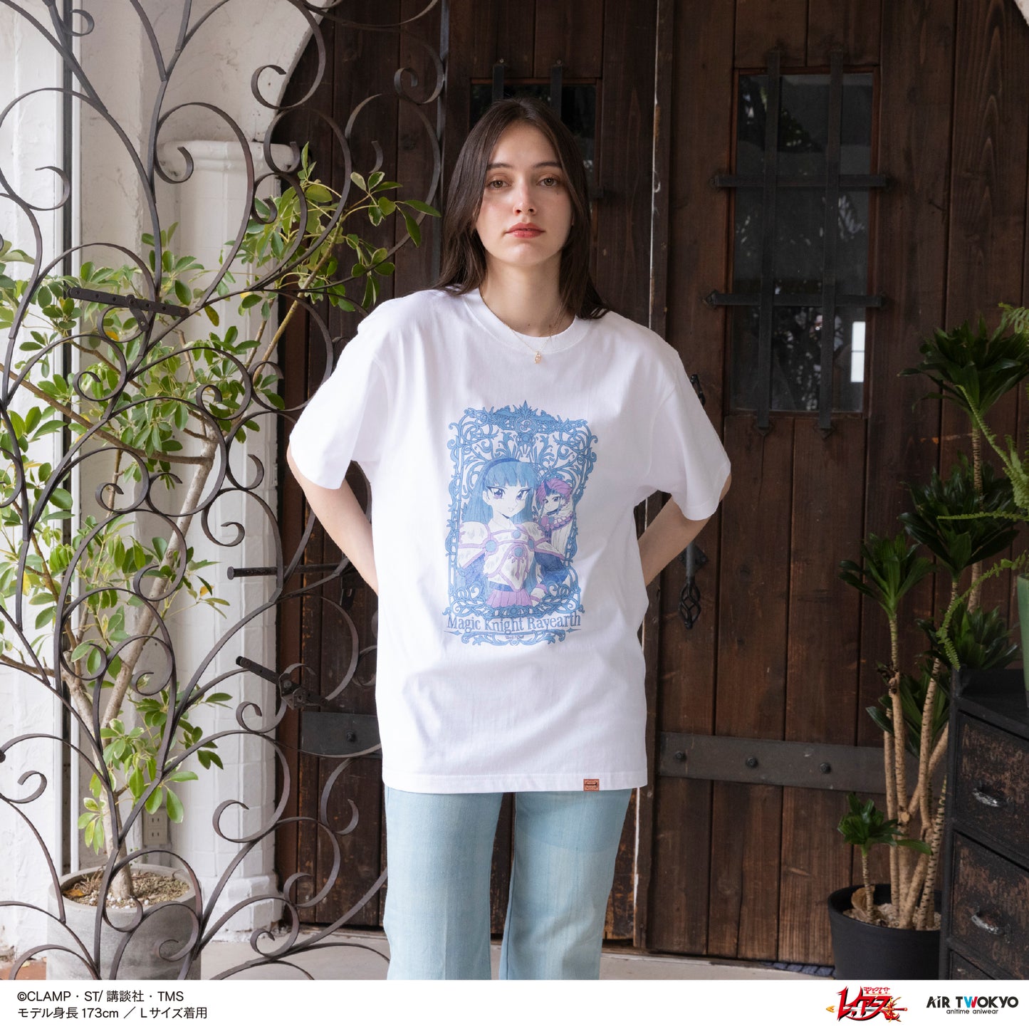 TVアニメ『魔法騎士レイアース』第2弾 デコラティブTシャツ 2（龍咲海＆クレフ）