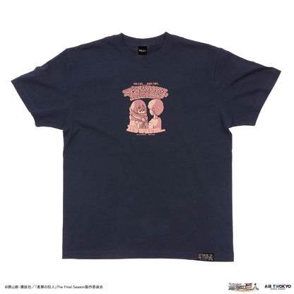 TVアニメ『進撃の巨人』 第11弾 シーンイラストTシャツ 3（エレン＆ミカサ）