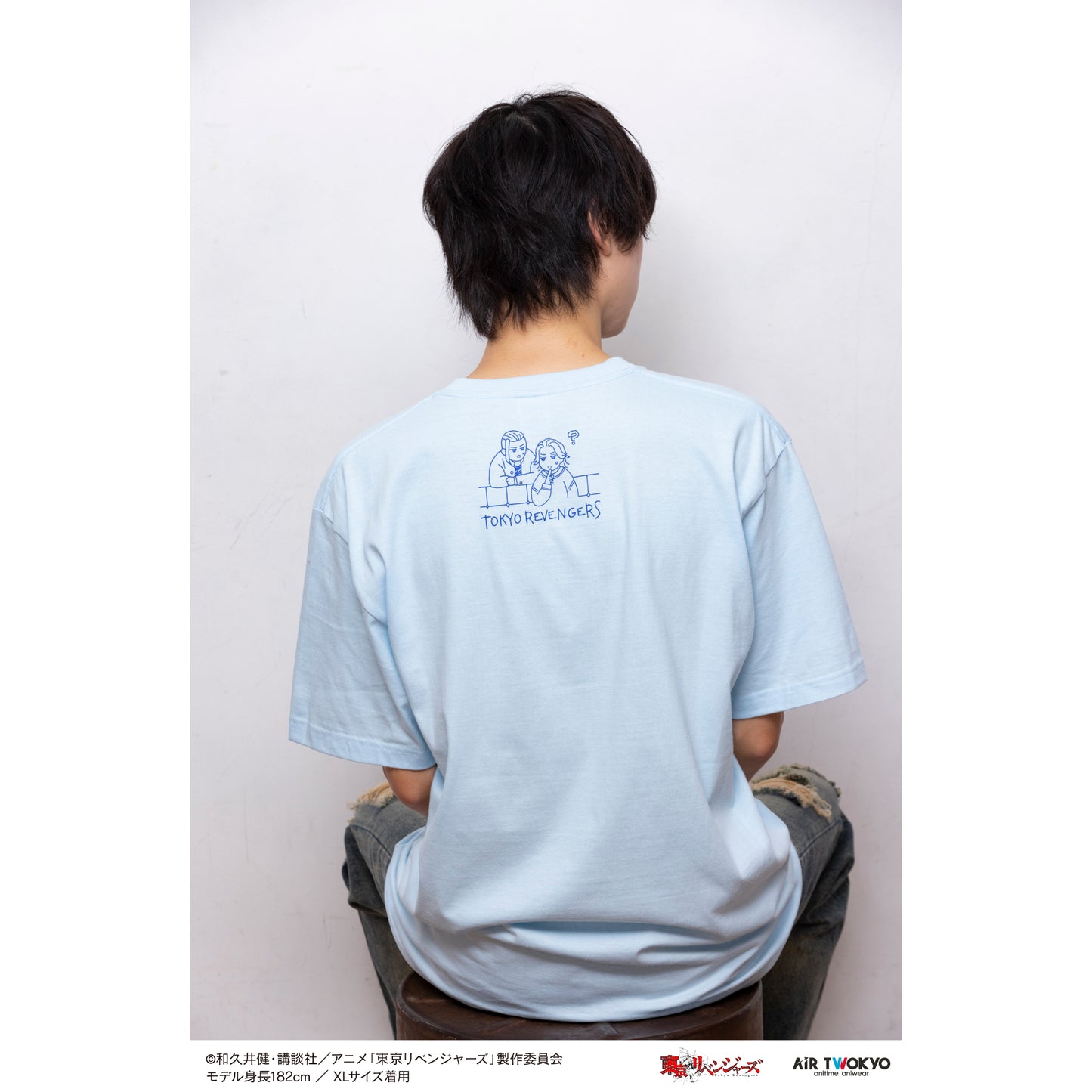 "Tokyo Revengers Tenjiku" Scene Illustration T-shirt 3