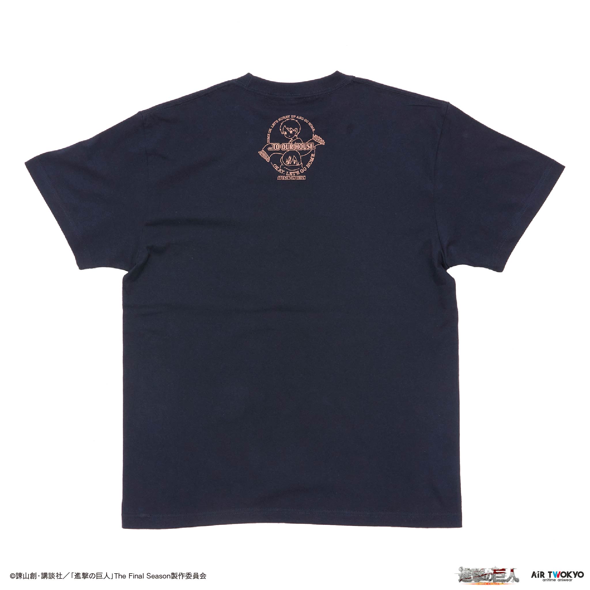 TVアニメ『進撃の巨人』 第11弾 シーンイラストTシャツ 3（エレン＆ミカサ）