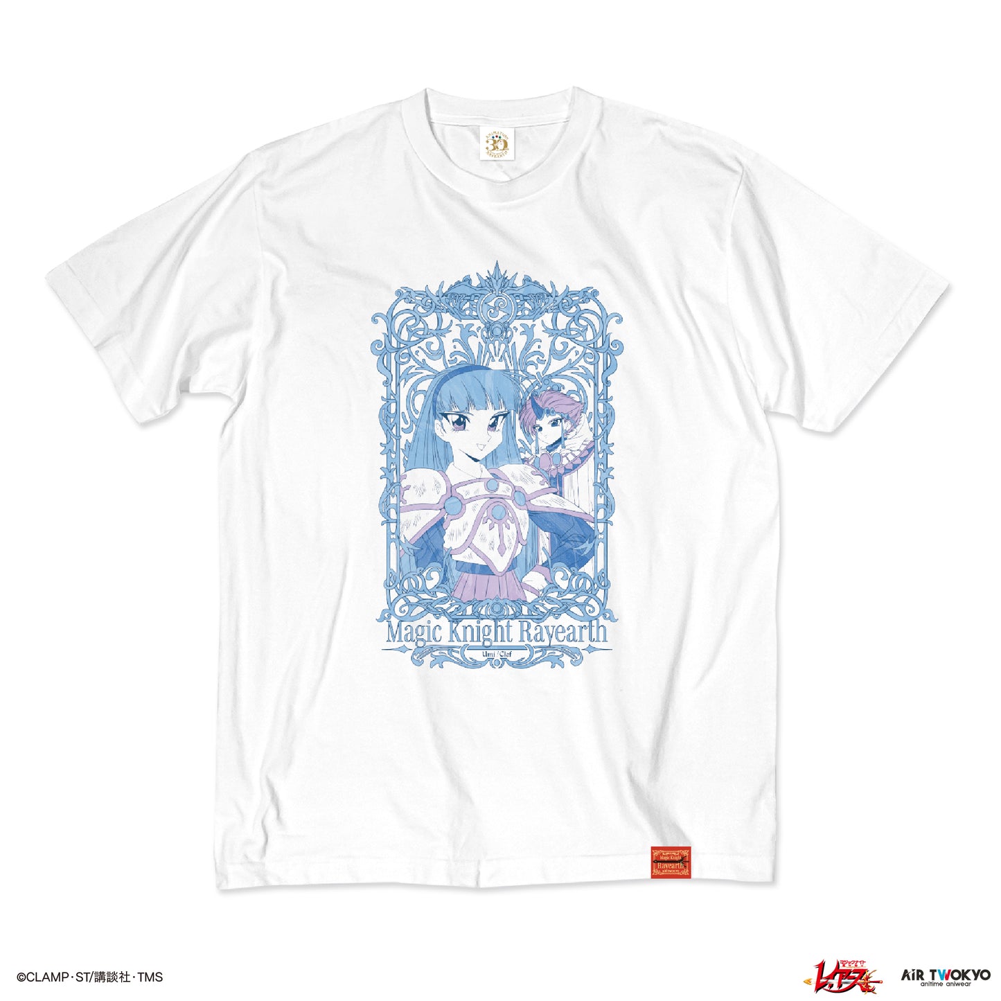 TVアニメ『魔法騎士レイアース』第2弾 デコラティブTシャツ 2（龍咲海＆クレフ）