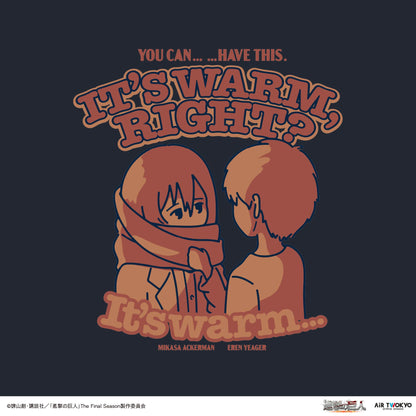 TVアニメ『進撃の巨人』 第11弾 シーンイラストTシャツ 3（エレン＆ミカサ）