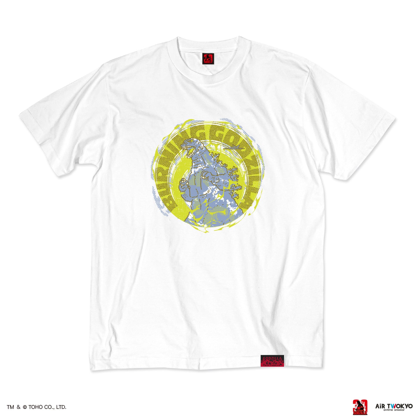 『ゴジラVSデストロイア』30周年 シーンイラストTシャツ 2（バーニングゴジラ）