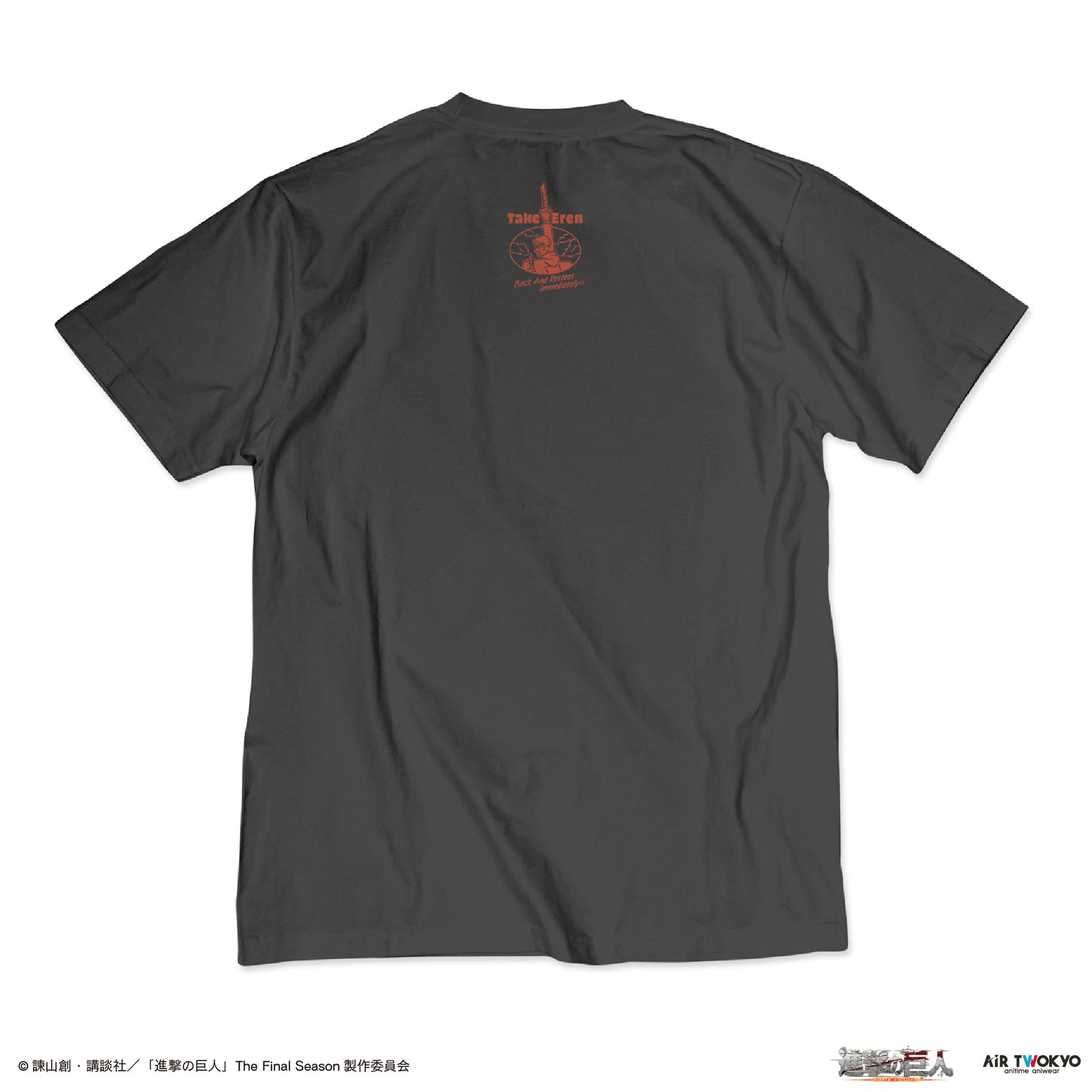 TVアニメ『進撃の巨人』 シーンイラストTシャツ 3（本物の敬礼）