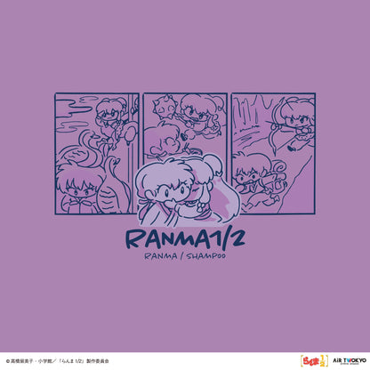 TVアニメ「らんま1/2」第2弾 ポップイラストTシャツ 3（らんま & シャンプー）
