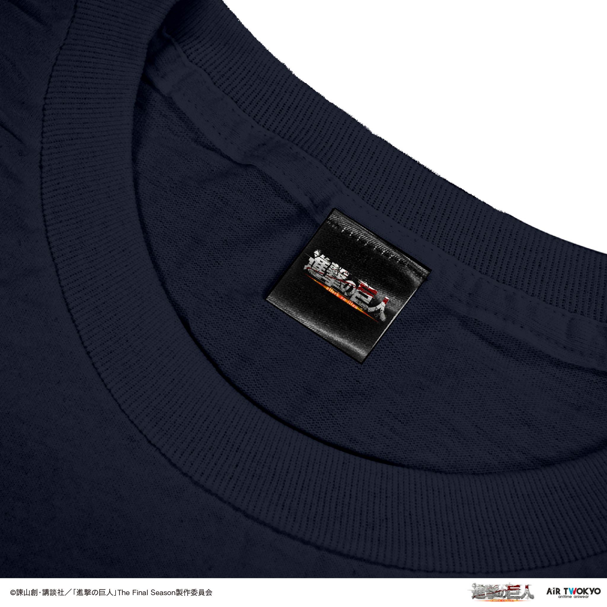 TVアニメ『進撃の巨人』 第11弾 シーンイラストTシャツ 3（エレン＆ミカサ）