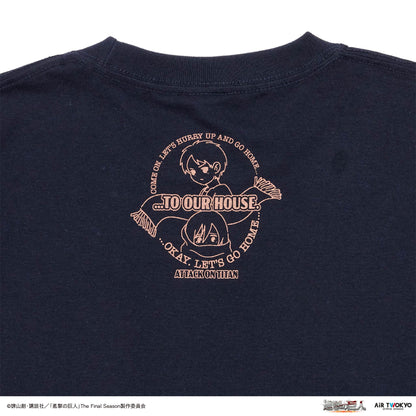 TVアニメ『進撃の巨人』 第11弾 シーンイラストTシャツ 3（エレン＆ミカサ）