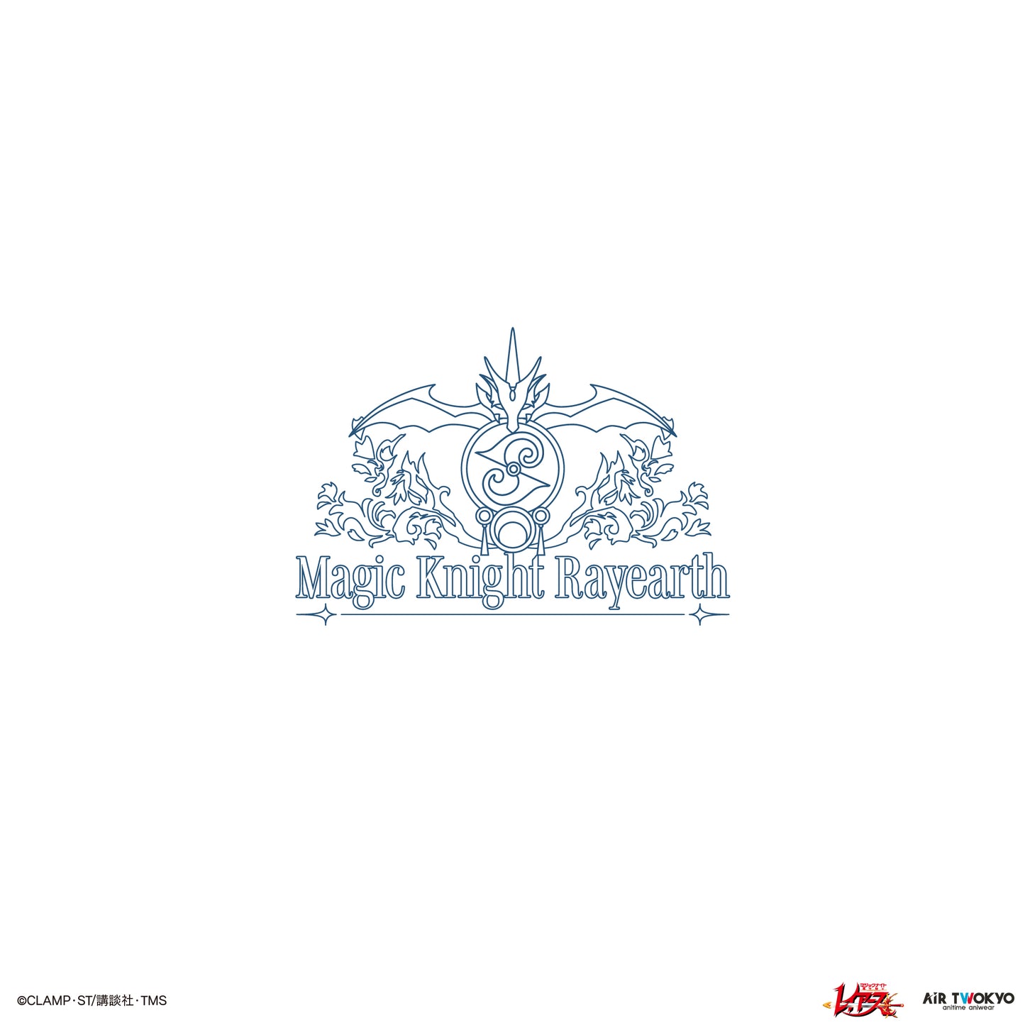 TVアニメ『魔法騎士レイアース』第2弾 デコラティブTシャツ 2（龍咲海＆クレフ）