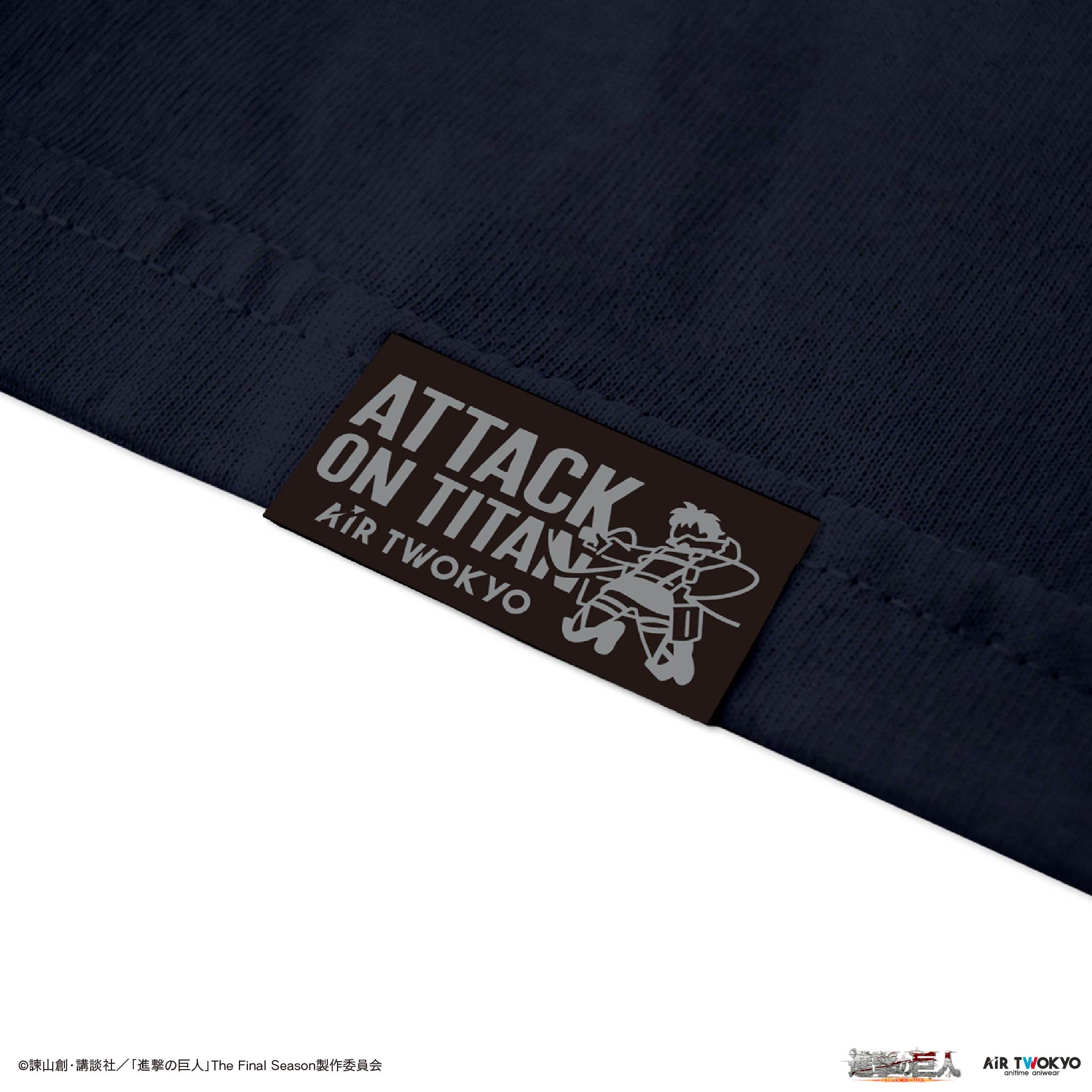 TVアニメ『進撃の巨人』 第11弾 シーンイラストTシャツ 3（エレン＆ミカサ）