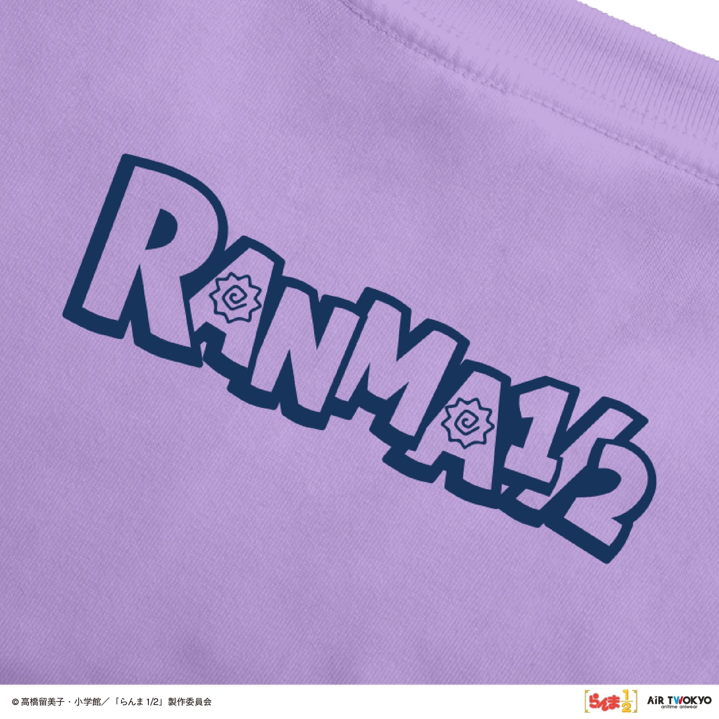 TVアニメ「らんま1/2」第2弾 ポップイラストTシャツ 3（らんま & シャンプー）