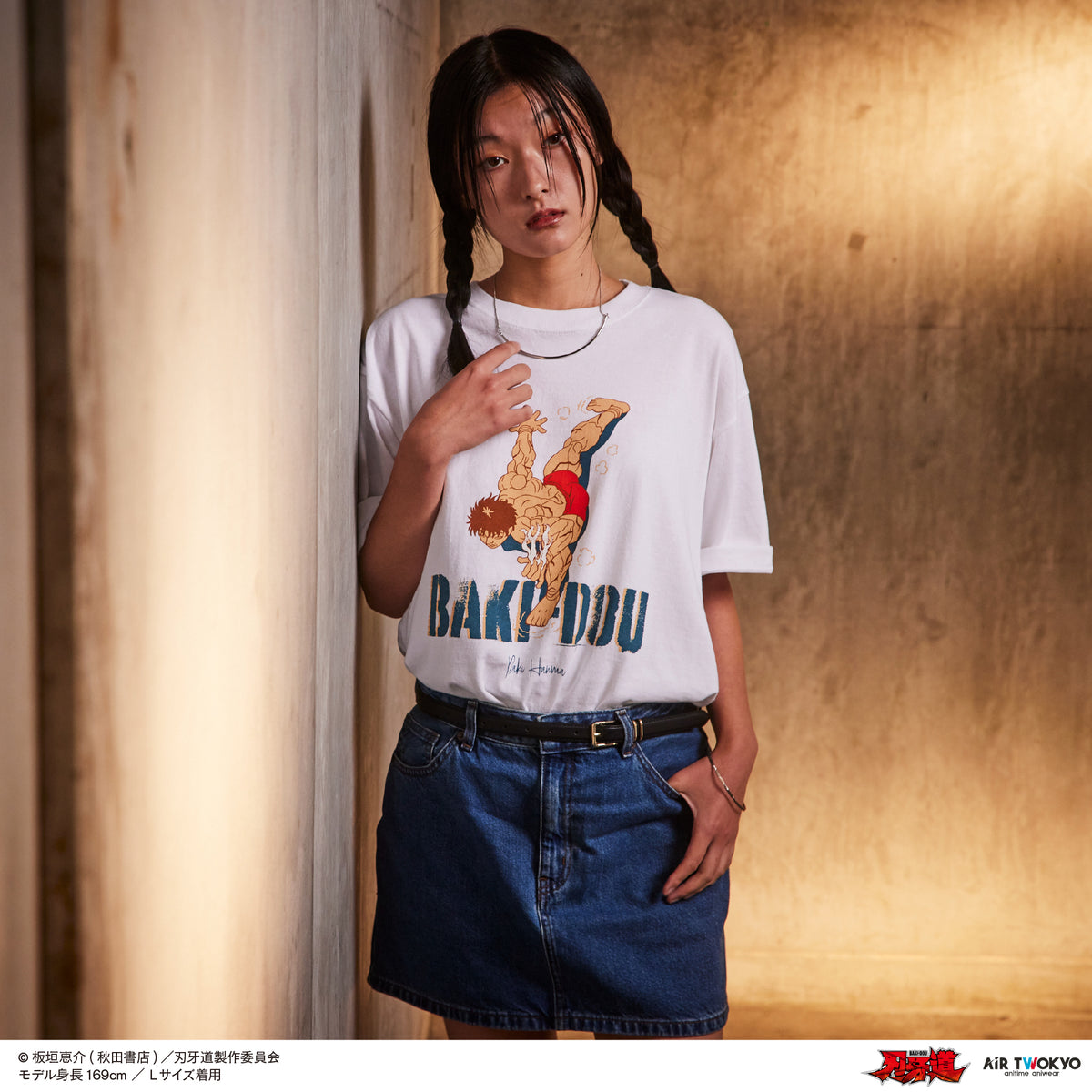 アニメ『刃牙道』シーンイラストTシャツ 2（近代格闘術同時多発駆使）