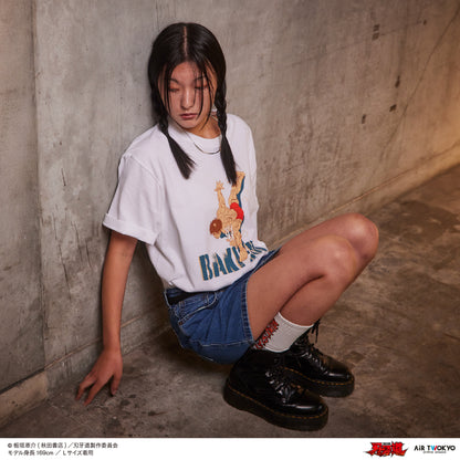 アニメ『刃牙道』シーンイラストTシャツ 2（近代格闘術同時多発駆使）