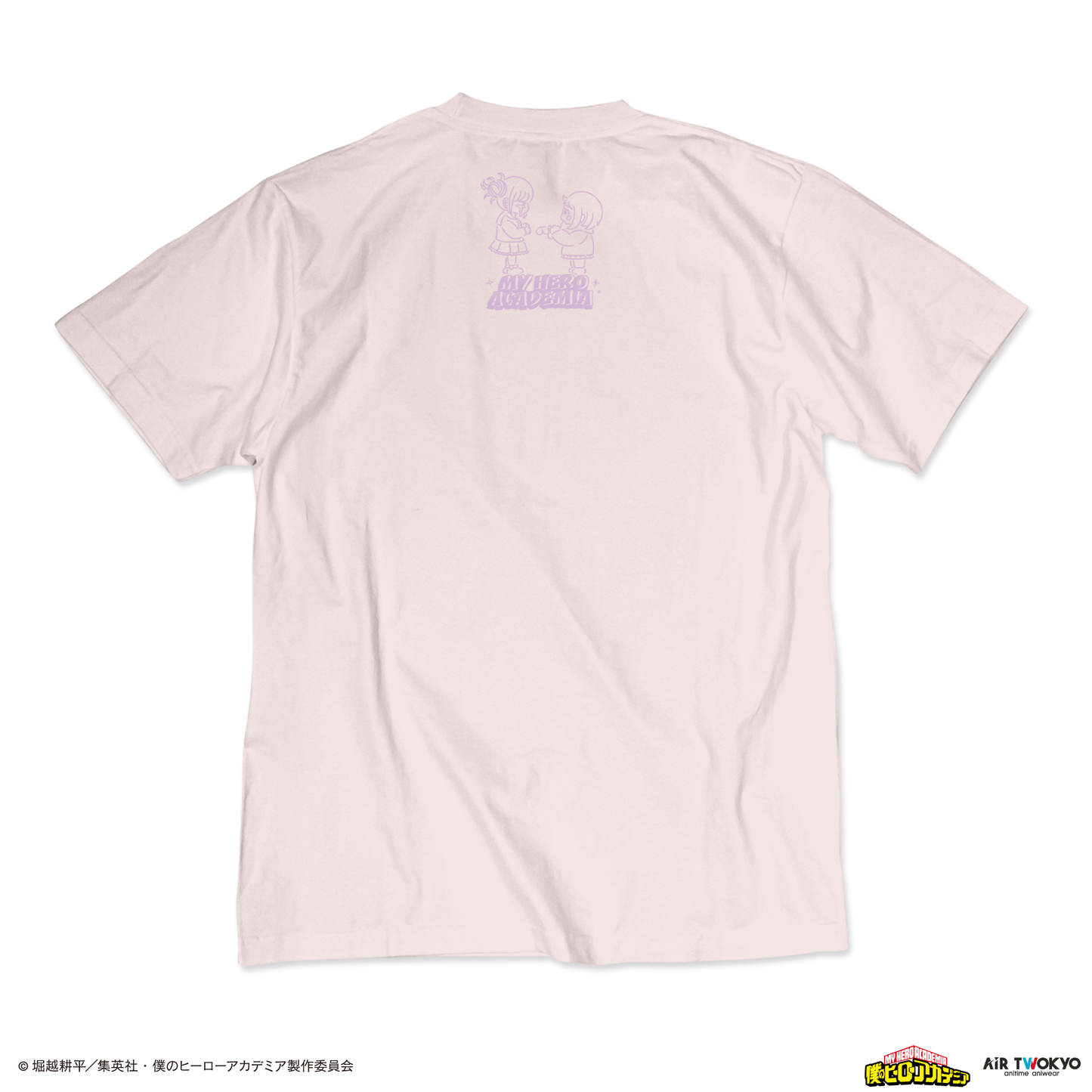 アニメ『僕のヒーローアカデミア』 第1弾 第二次決戦編 シーンイラストTシャツ 4（麗日お茶子＆トガヒミコ）