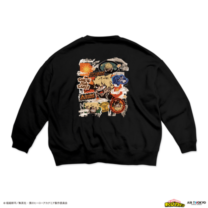 アニメ『僕のヒーローアカデミア』 第1弾 第二次決戦編 シーンイラストスウェット 3（爆豪勝己）